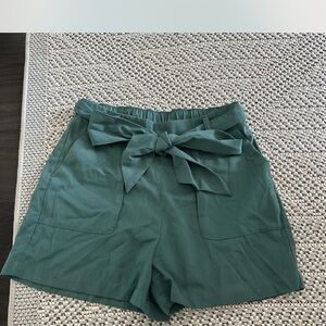 Women's Green Shorts